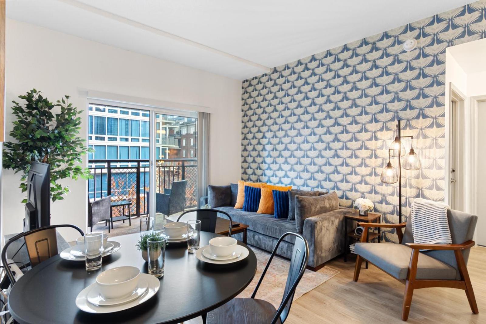 Apartamento The Panther - Luxury 3br - Free Parking - Views - Stadium - Gym